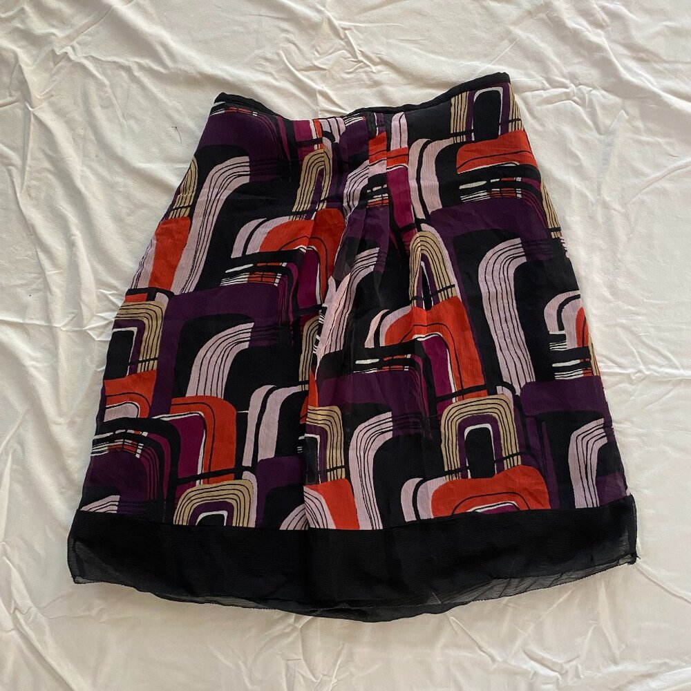Apostrophe Funky Patterned Skirt